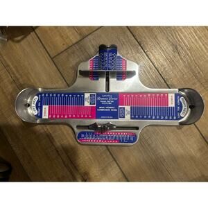Combination US Mens Womens Genuine Brannock Device foot measuring shoe fitting